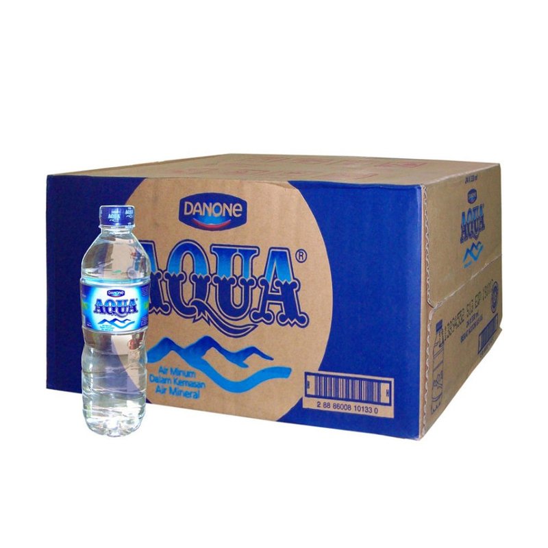 AQUA 600ML ( ISI 24 BOTOL )