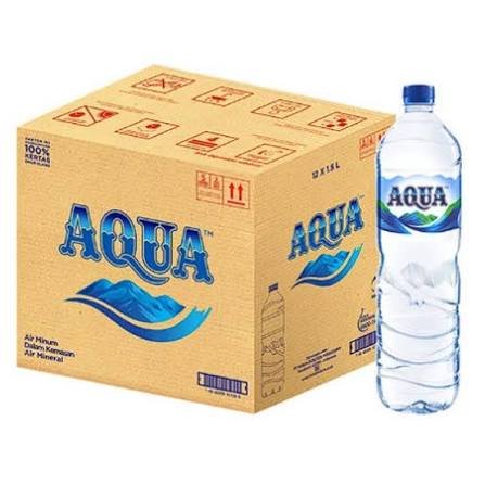 AQUA 1500ML ( ISI 12 BOTOL )