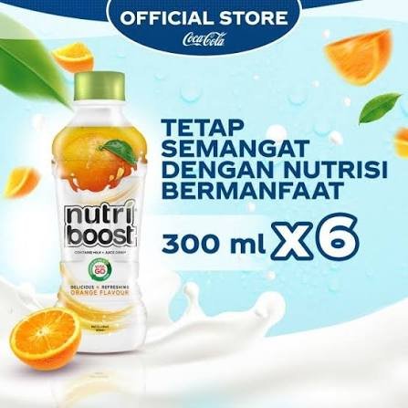 NUTRIBOOST ORANGE 300ml (ISI 12 BTL)