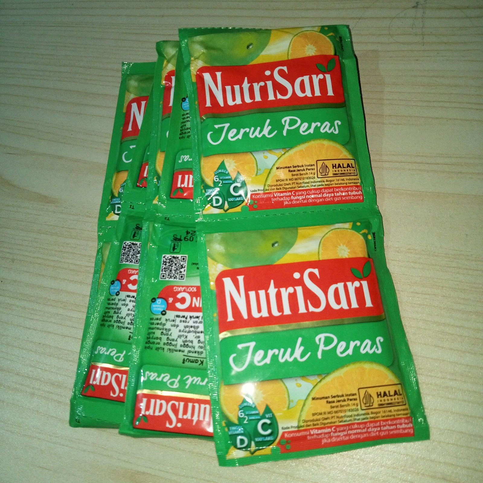 NUTRISARI JERUK PERAS RENTENG