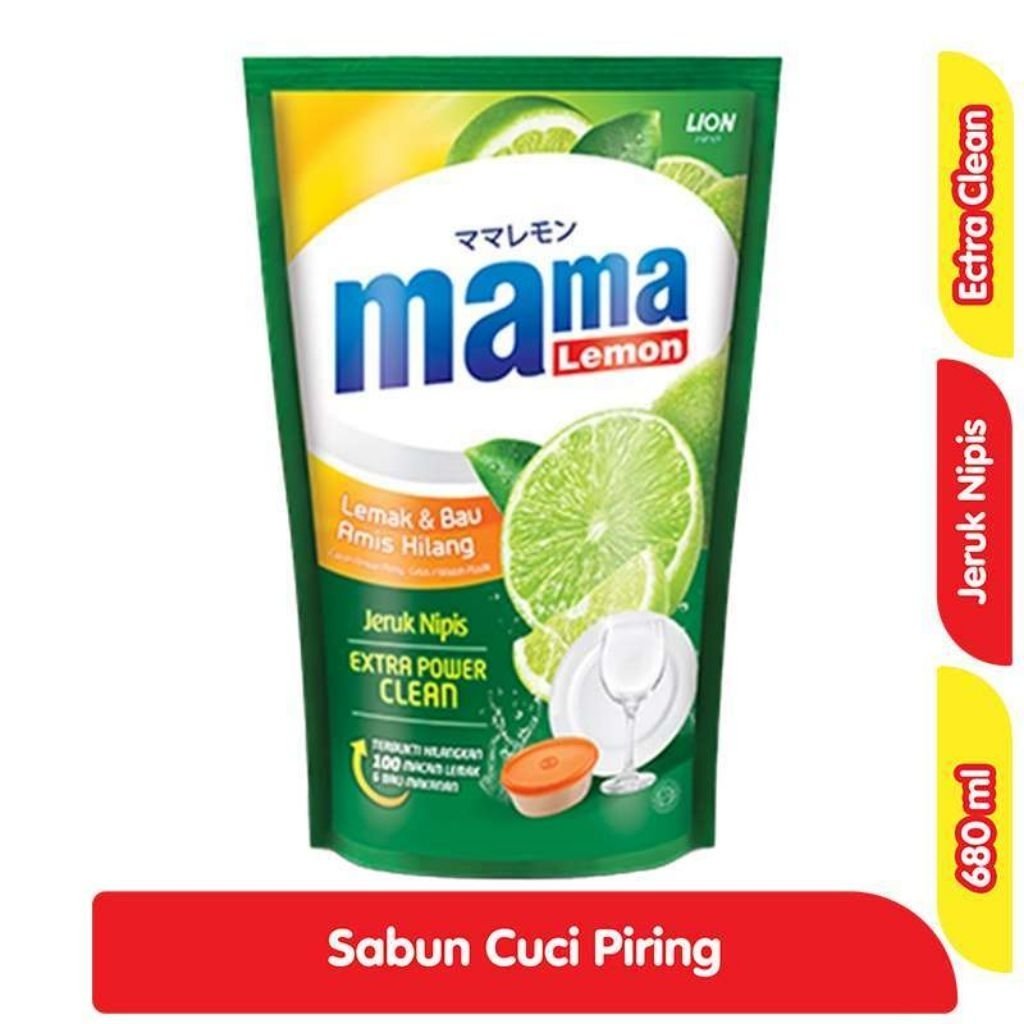 SABUN CUCI MAMA JERUK NIPIS POUCH 680ML