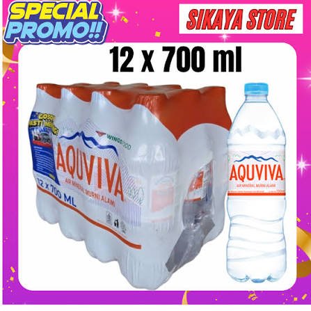 AQUVIVA BOTOL 700ML (ISI 12 BTL)