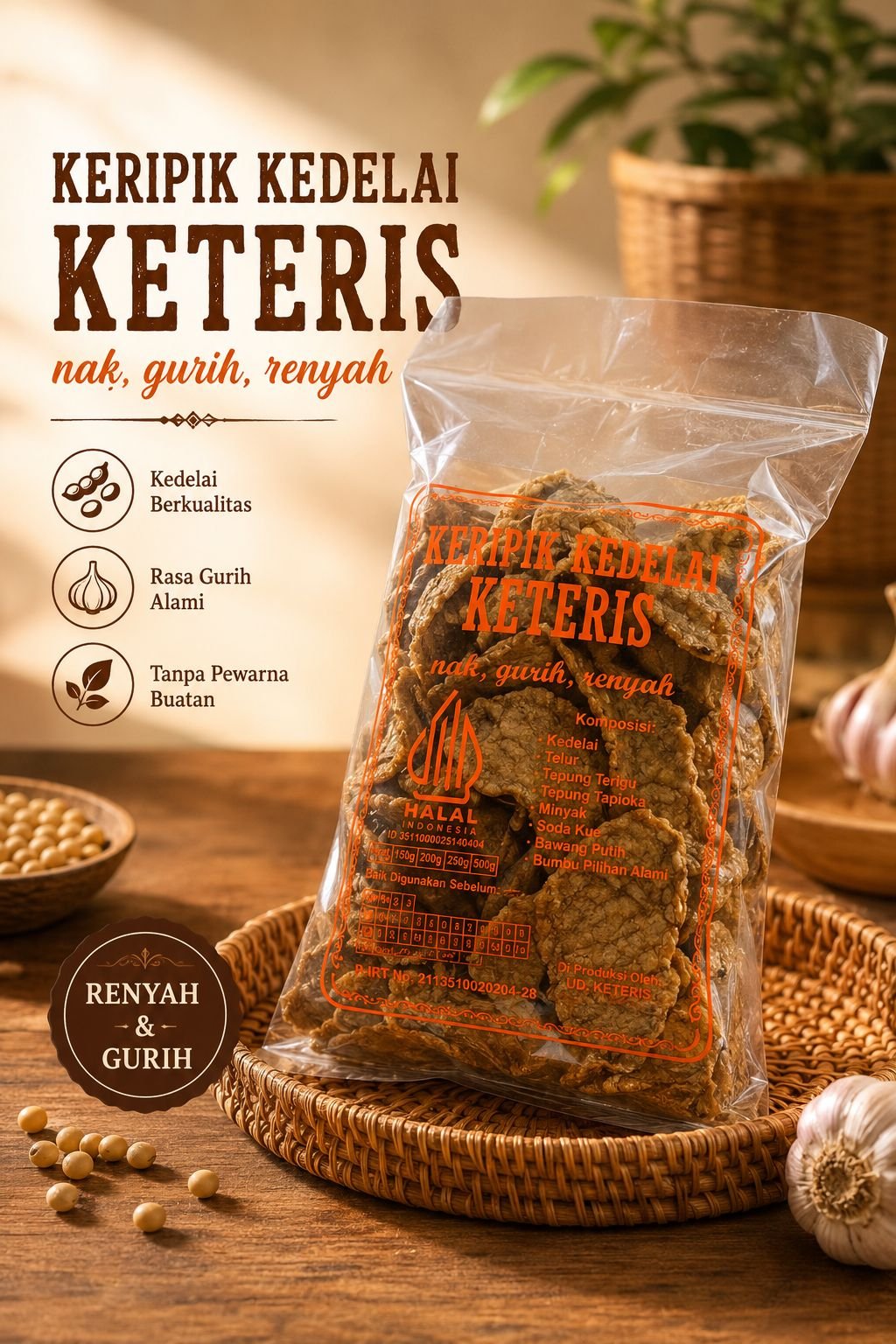 KERIPIK KEDELAI