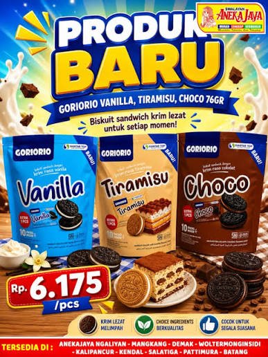 GORIORIO COKLAT 76GR