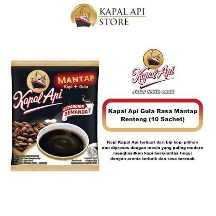 KAPAL API MANTAP RENTENG (ISI10 SASHET)